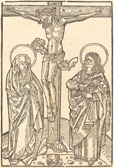 Kristus ristillä tekijältä German 15th Century