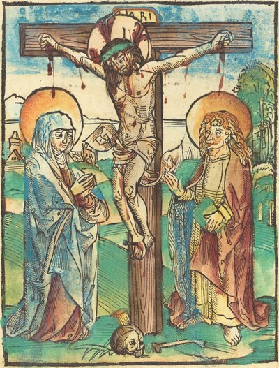 Kristus ristillä tekijältä German 15th Century