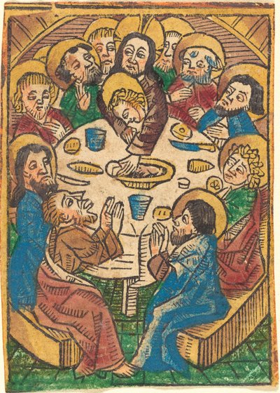 Viimeinen ehtoollinen tekijältä German 15th Century