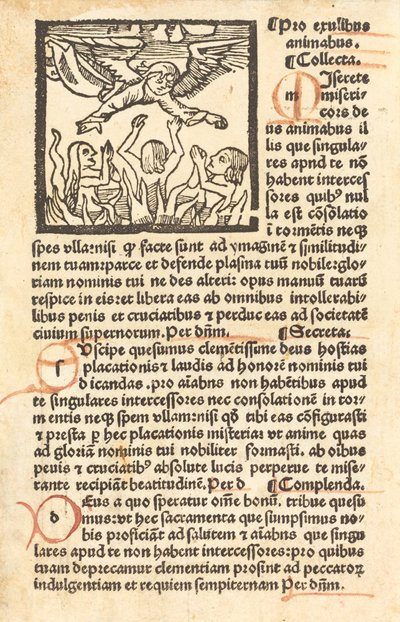 Kiirastuli tekijältä German 15th Century