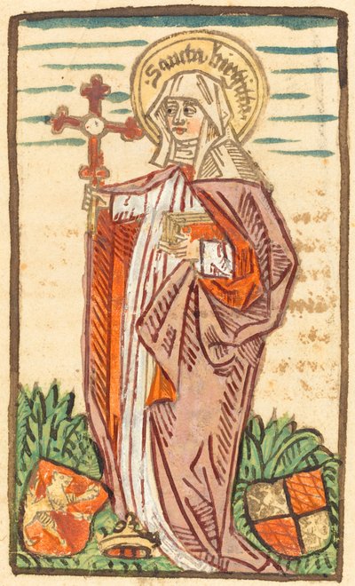 Pyhä Birgitta tekijältä German 15th Century