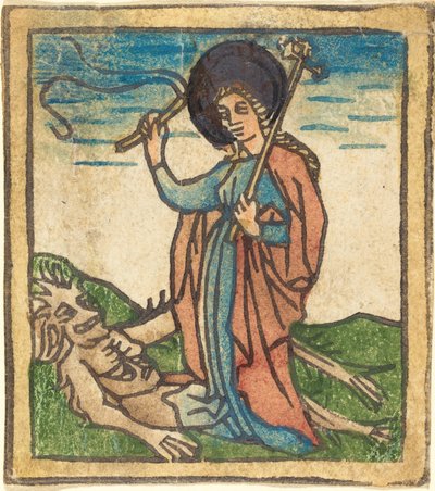 Pyhä Juliana tekijältä German 15th Century