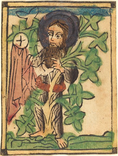Pyhä Onufrius tekijältä German 15th Century