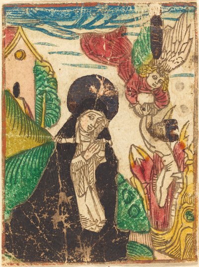 Saint Ottilia tekijältä German 15th Century