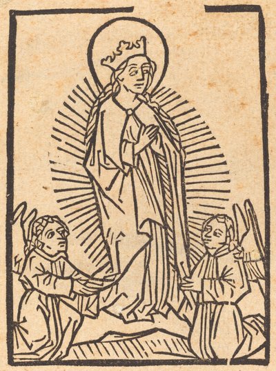Neitsyt taivaaseenastuminen tekijältä German 15th Century