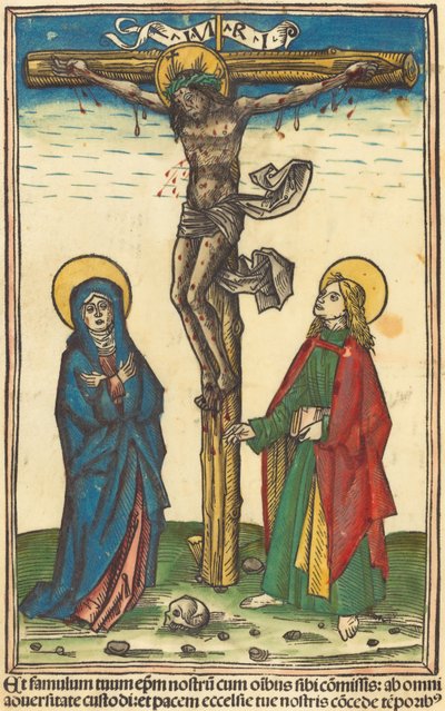 Ristiinnaulitseminen tekijältä German 15th Century