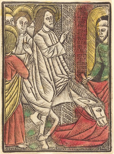 Pääsy Jerusalemiin tekijältä German 15th Century