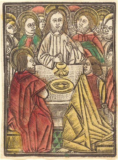 Viimeinen ehtoollinen tekijältä German 15th Century