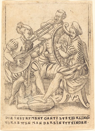 Instrumentti kuulostaa erittäin hauskalta etukäteen, jos laulat siihen tvt tekijältä German 16th Century