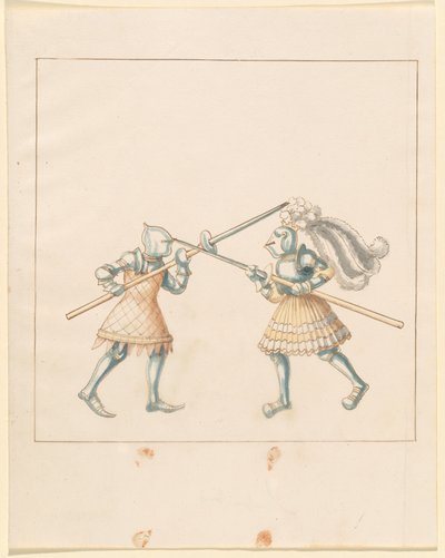 Freydal, The Book of Jousts and Tournament of Emperor Maximilian I: Combats on Foot (Jousts) (Nide III): Levy 149 tekijältä German 16th Century