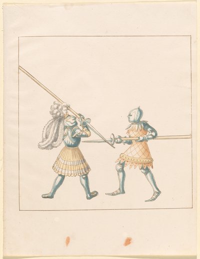 Freydal, The Book of Jousts and Tournament of Emperor Maximilian I: Combats on Foot (Jousts) (Nide III): Levy 147 tekijältä German 16th Century
