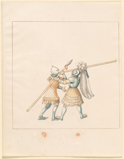 Freydal, The Book of Jousts and Tournament of Emperor Maximilian I: Combats on Foot (Jousts) (Nide III): Levy 150 tekijältä German 16th Century