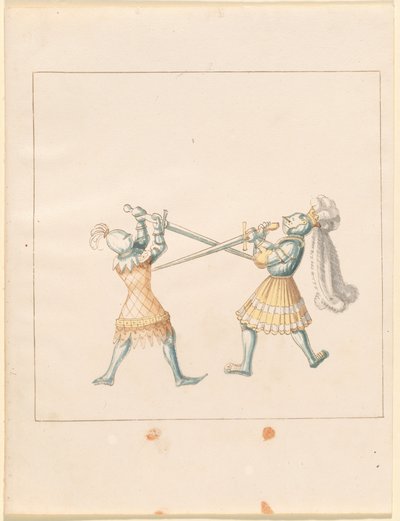 Freydal, The Book of Jousts and Tournament of Emperor Maximilian I: Combats on Foot (Jousts) (Nide III): Levy 159 tekijältä German 16th Century
