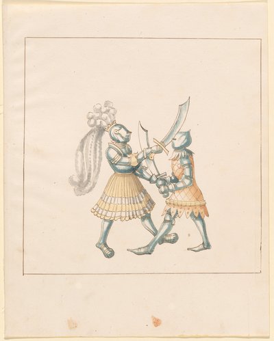 Freydal, The Book of Jousts and Tournament of Emperor Maximilian I: Combats on Foot (Jousts) (Nide III): Levy 153 tekijältä German 16th Century
