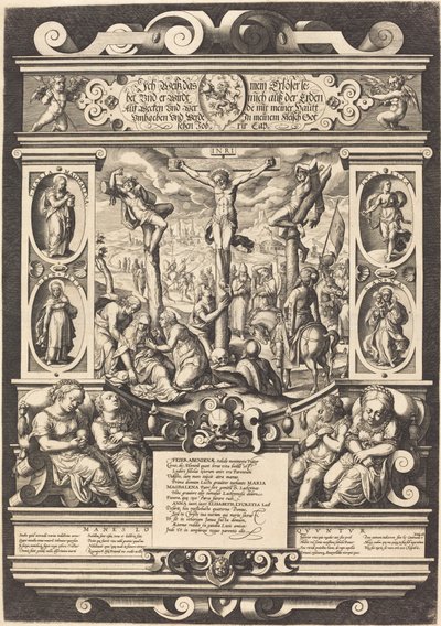 Feuerabendin tyttärien hautausmuistomerkki tekijältä German 16th Century