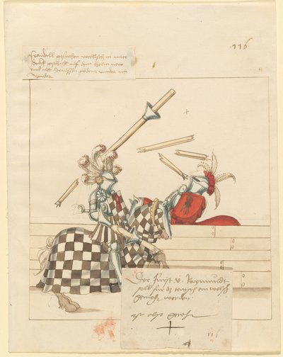 Justa de pau italiana finlandesa tekijältä German 16th Century