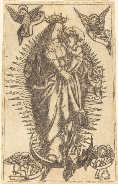 Madonna ja lapsi tekijältä German 16th Century