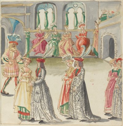 Naamiaiset tekijältä German 16th Century