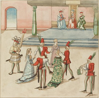 Naamiaiset tekijältä German 16th Century