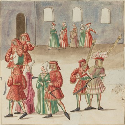 Naamiaiset tekijältä German 16th Century
