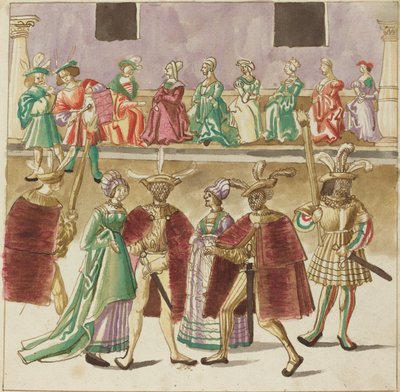 Naamiaiset tekijältä German 16th Century