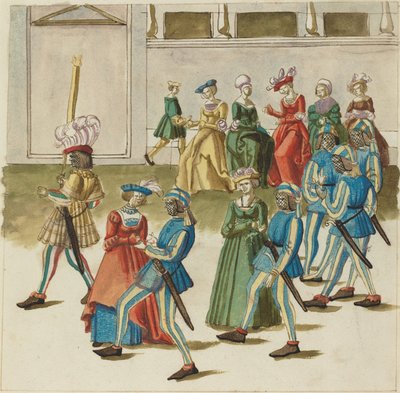 Naamiaiset tekijältä German 16th Century