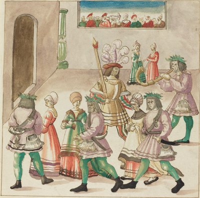 Naamiaiset tekijältä German 16th Century