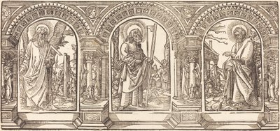 Kristus ja Hänen opetuslapsensa IV tekijältä German 16th Century after Martin Schongauer