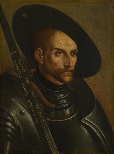 Edzard I:n muotokuva, Itä-Frisian kreivi 1461-1528, 1700-luku tekijältä German Master