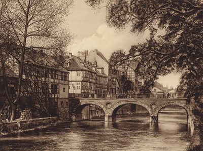 Marstallin silta, Hannover (s/w-kuva) tekijältä German Photographer