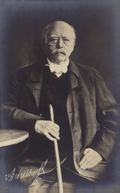 Otto von Bismarck (s/w-kuva) tekijältä German Photographer