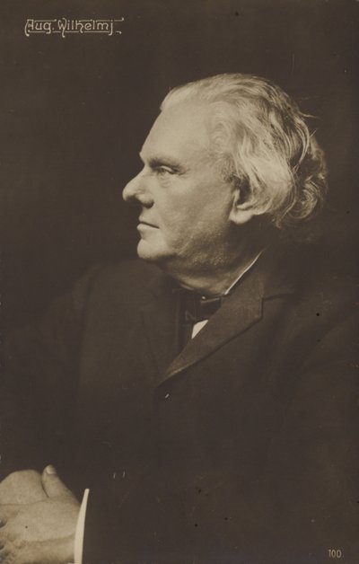 August Wilhelm Bachin muotokuva (s/w valokuva) tekijältä German Photographer
