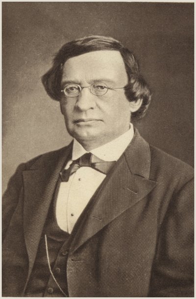 Wilhelm Taubertin muotokuva (s/w valokuva) tekijältä German Photographer