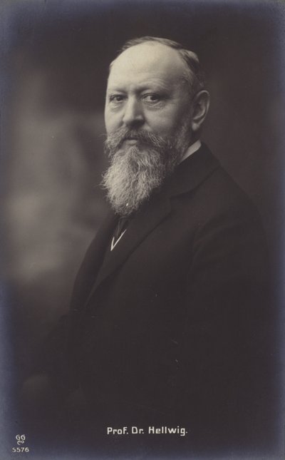 Professori tohtori Hellwig (s/w-kuva) tekijältä German Photographer