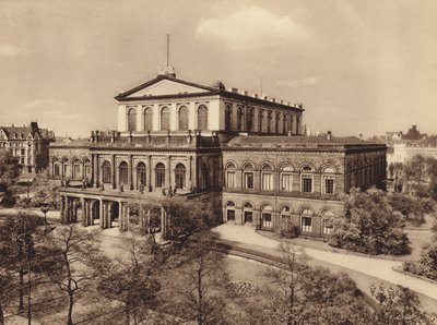 Valtion oopperatalo, Hannover (s/w-kuva) tekijältä German Photographer