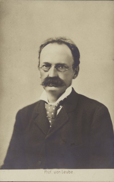 Wilhelm Olivier Leube (s/w valokuva) tekijältä German Photographer