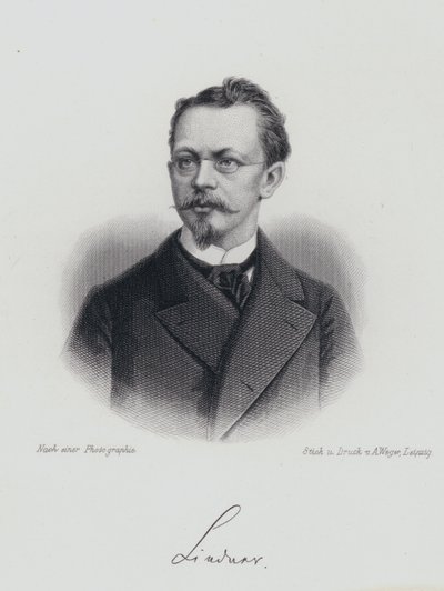 Albert Lindner, saksalainen näytelmäkirjailija (kaiverrus) tekijältä German School