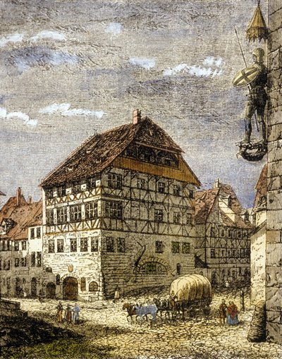 Albrecht Durerin talo Nürnbergissä, Saksassa tekijältä German School
