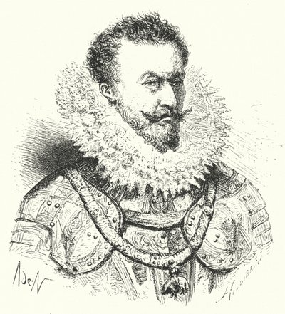Alexander Farnese, Parman herttua, Espanjan Alankomaiden kuvernööri (kaiverrus) tekijältä German School