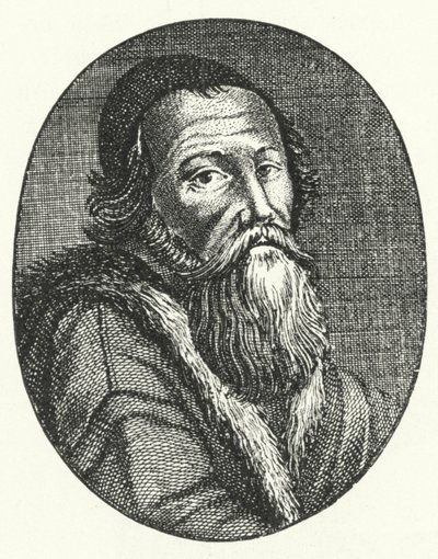 Amos Comenius, tšekkiläinen kirjailija ja filosofi (kaiverrus) tekijältä German School