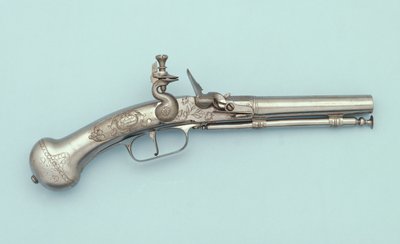 Täysteräksinen piikivipistooli, Jan Cloeter ja Grevenbroich, n. 1660 tekijältä German School