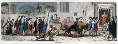 Muinaishistoria. Kreikka. Hääjuhla ... (kaiverrus) tekijältä German School