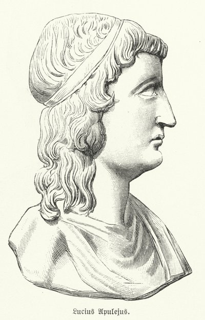 Apuleius, roomalainen kirjailija, filosofi ja retorikko (litho) tekijältä German School