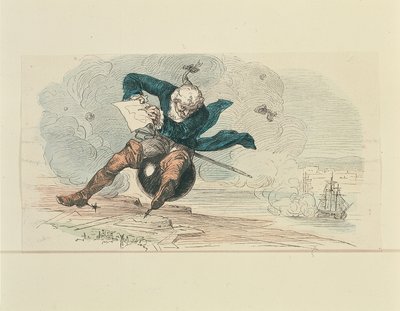 Paroni Munchausen (väri litho) tekijältä German School