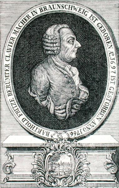 Barthold Fritz (1697-1766) J.C. Eberlingin kaiverrus (kaiverrus) tekijältä German School