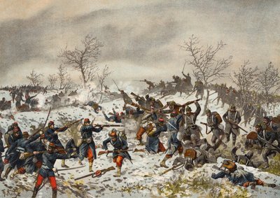 Taistelu ennen Le Mans-Champagnea, Ranskan ja Preussin sota, 11. tammikuuta 1871 tekijältä German School