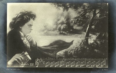 Beethovenin pianosonaatti nro 14 (Moonlight Sonata) (litosonaatti) tekijältä German School