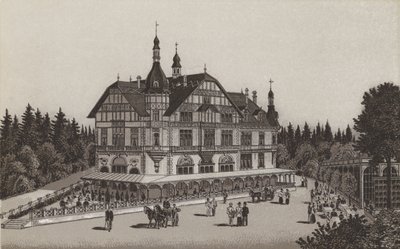 Cafe Jagerhaus (litho) tekijältä German School