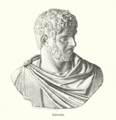 Caracalla, Rooman keisari (kaiverrus) tekijältä German School