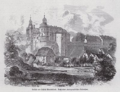 Chateau de Montbeliard, Ranska (kaiverrus) tekijältä German School